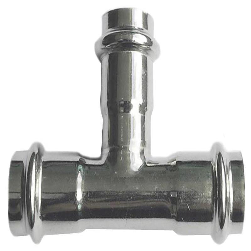 304/316L不銹鋼線(xiàn)管快插式等徑三通變徑三通